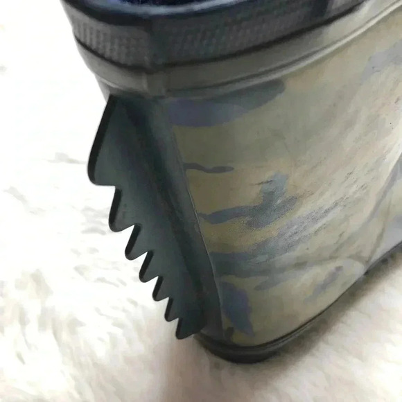 Camo Dinosaur  Rain Boots Size 10 - Picture 9 of 16